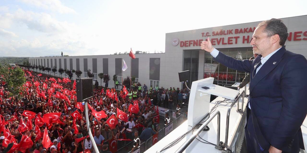 Fatih Erbakan Konya Konteyner Kent'te konuştu