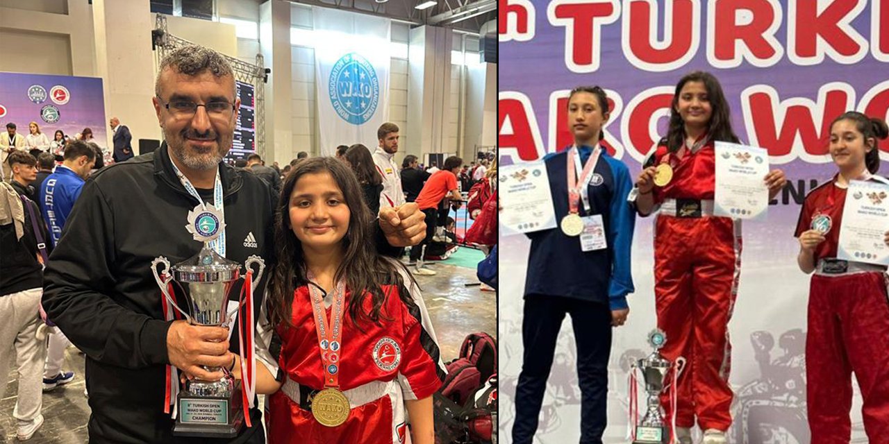 Konyalı Zeynep Berra Kütoğlu altın madalyanın sahibi oldu