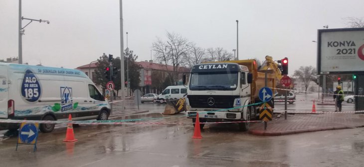 KOSKİ’den su kesintisi uyarısı! Trafik de kapatıldı