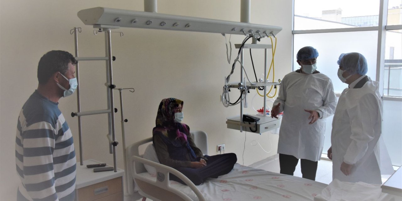 Konya’da ilk hasta yatırıldı, artık başka şehre gitmeyecekler