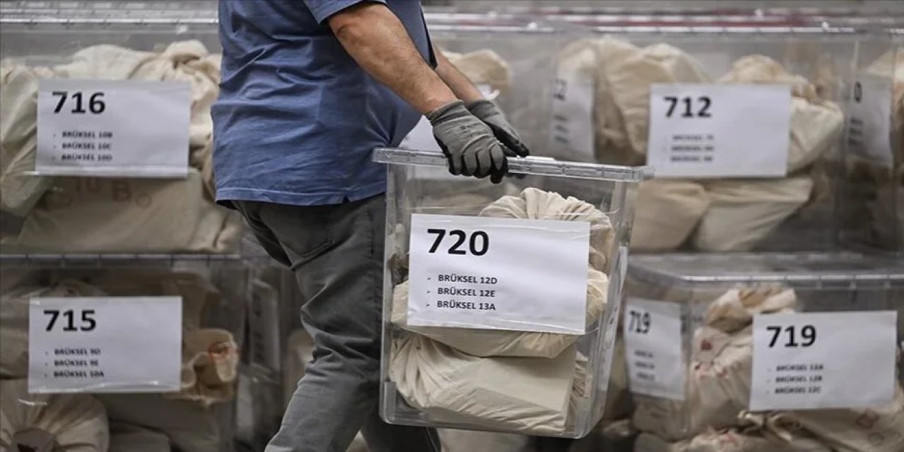 Yurt dışında kullanılan oyların tasnifine başlandı