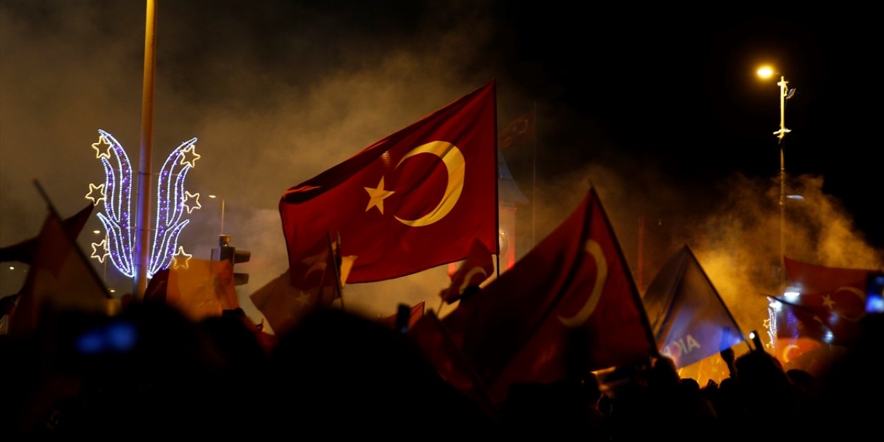 Cumhurbaşkanı Erdoğan'ın seçim başarısı böyle kutlandı I FOTO GALERİ