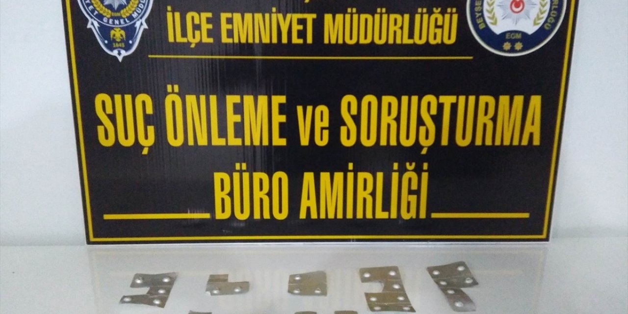 Konya'da bir şüpheli uyuşturucu ticareti yaptığı gerekçesiyle tutuklandı