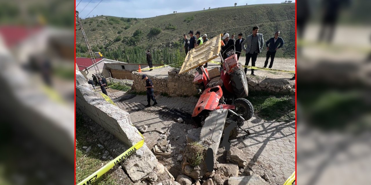 Traktör devrildi: Baba öldü, 2 çocuğu ağır yaralandı