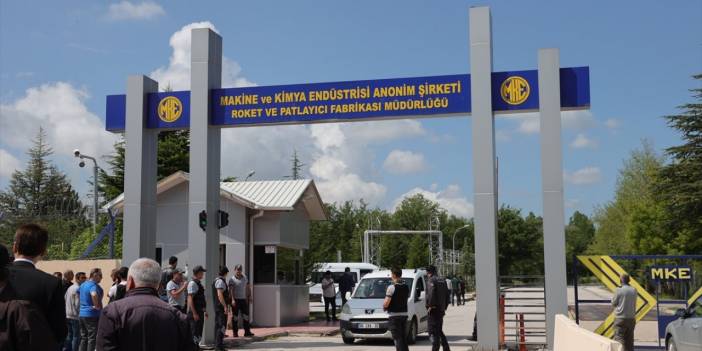 Son Dakika: MKE roket ve patlayıcı fabrikasında patlama