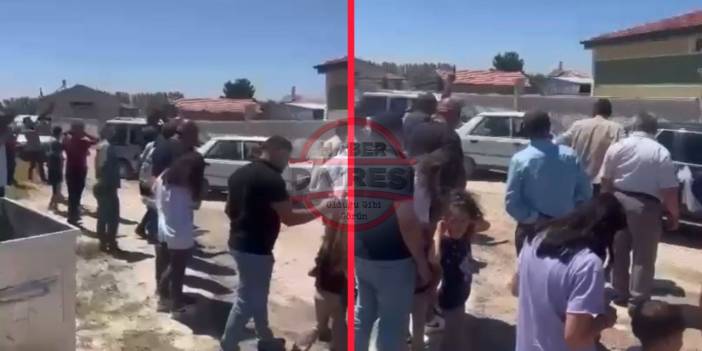 Yer Konya! Onlar peş peşe ateşledi, çocuklar korkudan kulaklarını kapattı