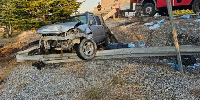 Konya’da TIR, pikap ile otomobile çarptı: 1 ölü, 3 yaralı