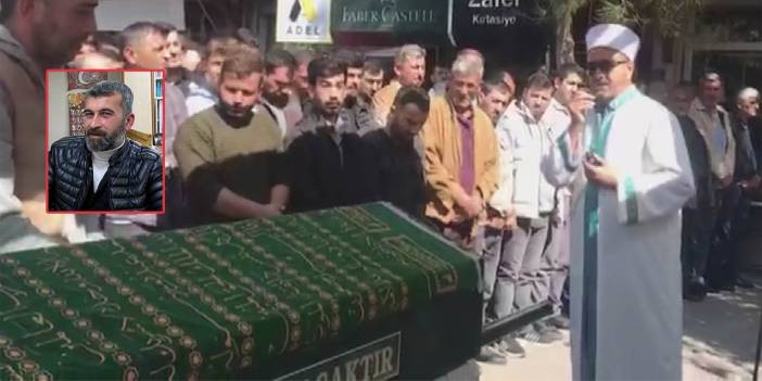Konya’da maganda kurşunuyla ölen 2 çocuk babası toprağa verildi