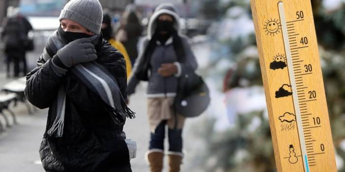 Konya’da hava sıcaklığı eksi 5 dereceye kadar düşecek