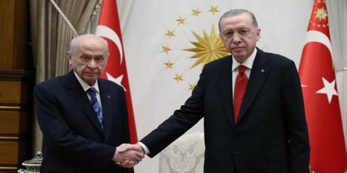 Cumhurbaşkanı Erdoğan ve MHP Lideri Devlet Bahçeli bir araya geldi