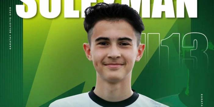 Konyalı genç futbolcu Süleyman Ünsal'dan acı haber