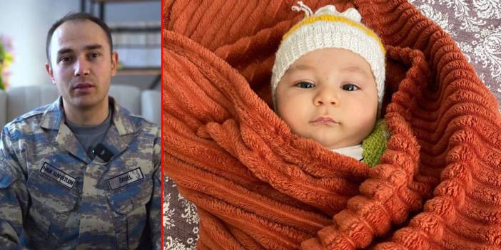 Konya’da asker babadan SMA hastası oğlu Göktuğ için çağrı