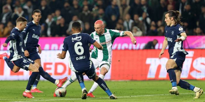 Konyaspor hakemi geçemedi! Fenerbahçe’ye 3-2 yenildi