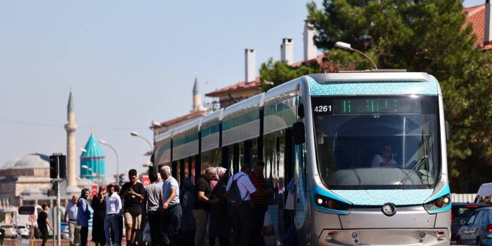 Konya’da 29 Ekim’de toplu ulaşım ücretsiz olacak