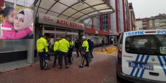 Konya’da cinayete kurban giden 2 çocuk annesine veda