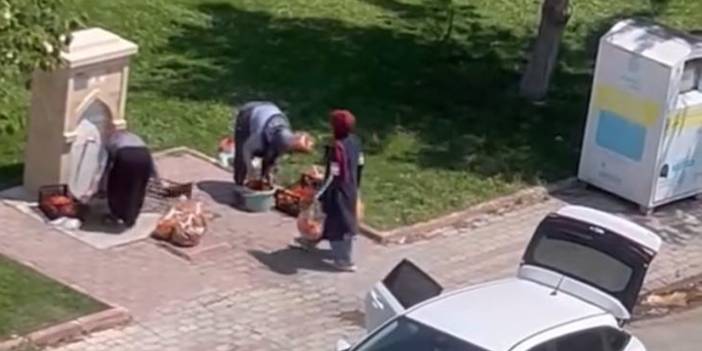 Konya’daki bu görüntü tepki çekti