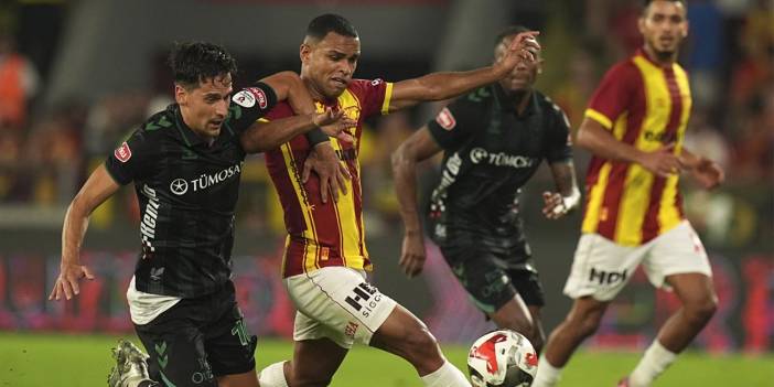 Konyaspor, Göztepe karşısında sezonun ilk beraberliğini gördü