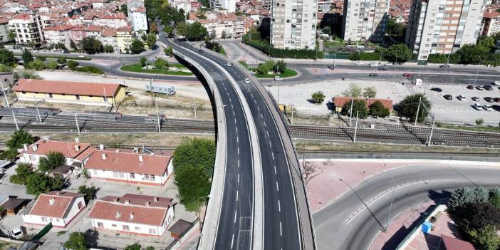 Konya trafiğine konfor getirecek çalışma bitti