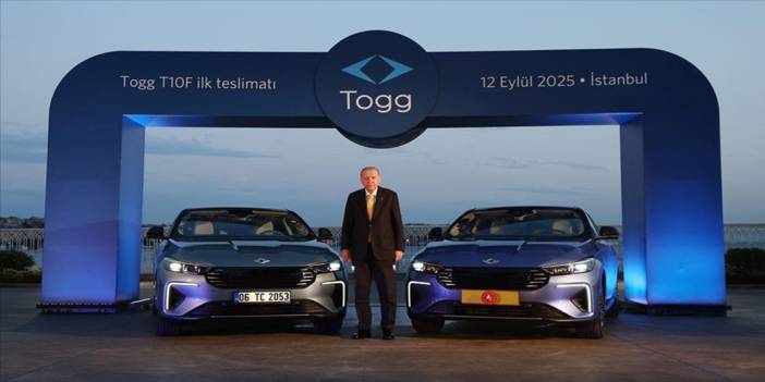 Togg'un yeni modeli T10F'nin ilk teslimatı yapıldı