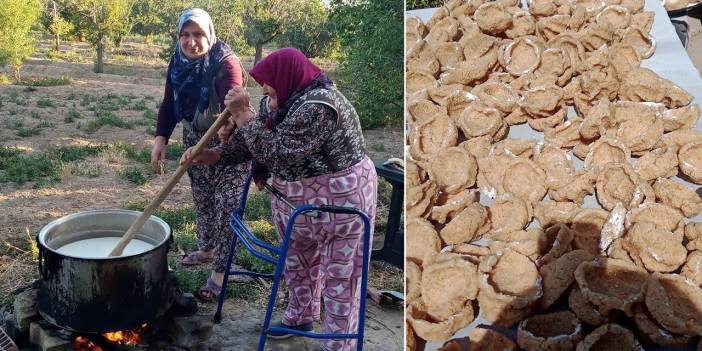 Güneş altında anne eliyle lezzetlenen Konya geleneği