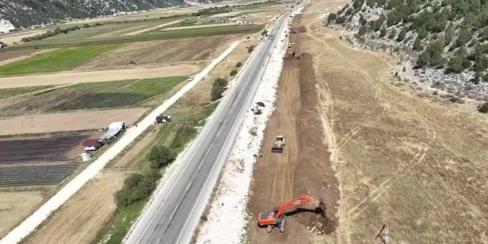 Konya’yı Akdeniz’e daha hızlı bağlayacak yolda hummalı çalışma