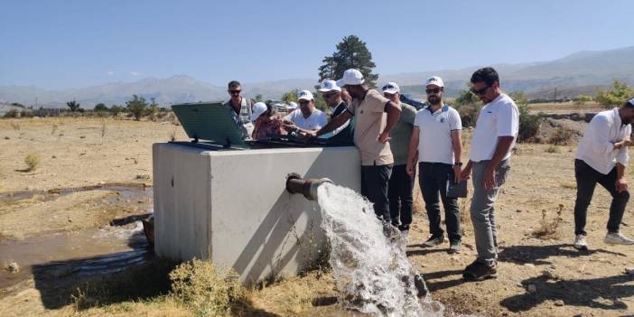 Konya’da 152 bin dekar arazi modern sulamaya kavuştu