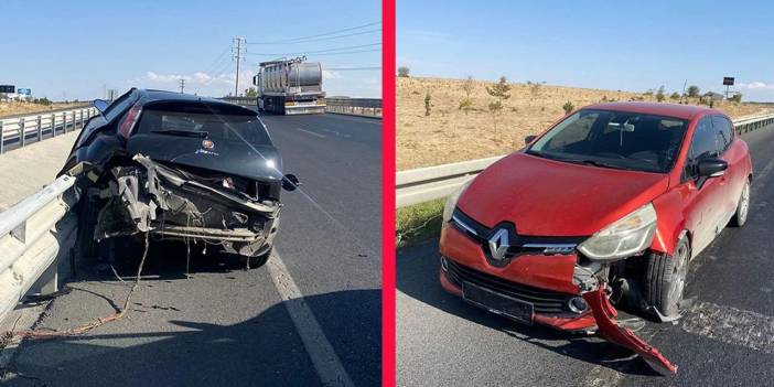 Konya’da araçtan kopan tekerlek kazaya yol açtı: 1 kişi yaralı