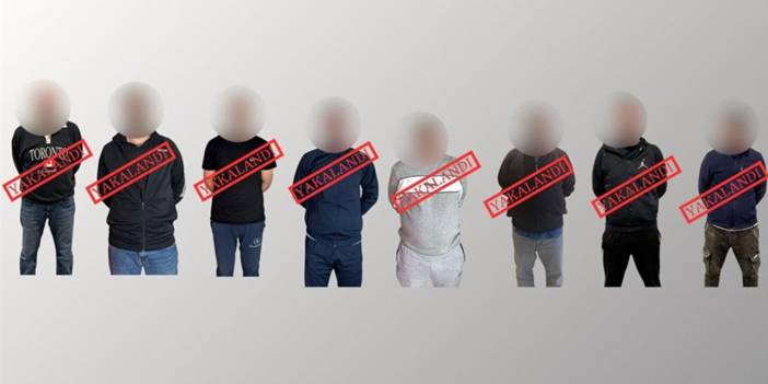 Kırmızı bültenle aranan 8 suçlu Türkiye'ye getirildi