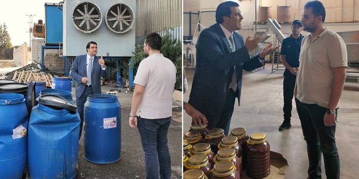 Gaziantep’te gıda denetleyen belediye başkanı çileden çıktı