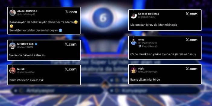 Konyaspor sorusunda elenen yarışmacının isteği taraftarı kızdırdı