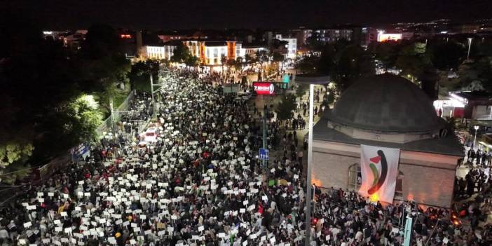 Konya’daki Filistin’e Destek Yürüyüşüne kaç kişi katıldı?