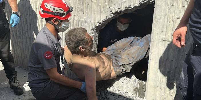 Şehrin göbeğinde tünelde günlerce mahsur kalmıştı! Bakın kim çıktı