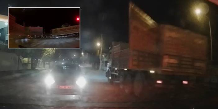 Yer Konya! TIR'ın dorse kapağı açıldı, facia ucuz atlatıldı