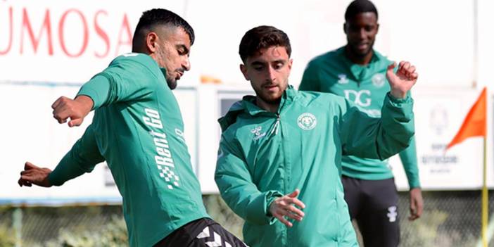 Konyaspor, Beşiktaş maçı hazırlıklarına başladı