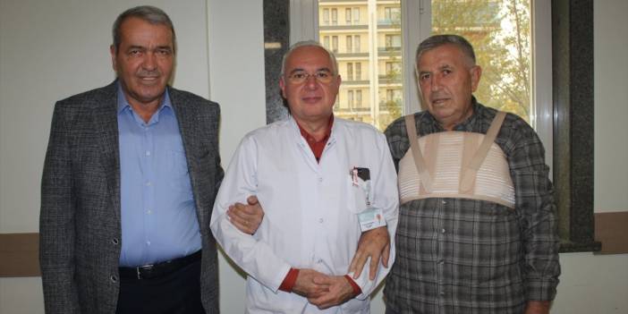 Konya’da kardeşi için gittiği hastanede ameliyat olup çıktı