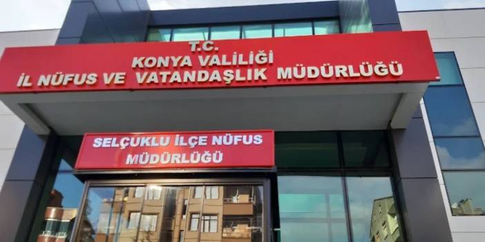 Konyalılar nüfus müdürlüklerine akın ediyor