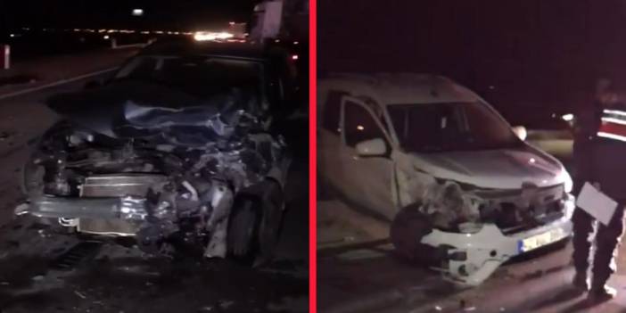 Konya’da zincirleme kaza! 6 kişi yaralandı