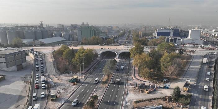 Konya’da Marangozlar Kavşağı’nın alt kısmı trafiğe açıldı