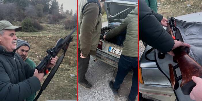 Konya’da 2 yaban keçisini vurmuşlardı! Görüntüler ortaya çıktı