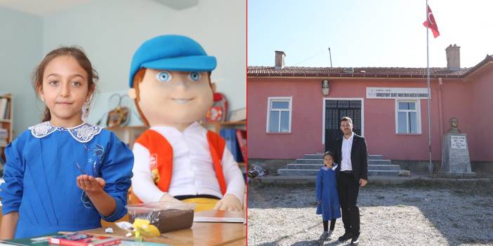 Konya’nın tek öğrencili okulunda milli tohum heyecanı