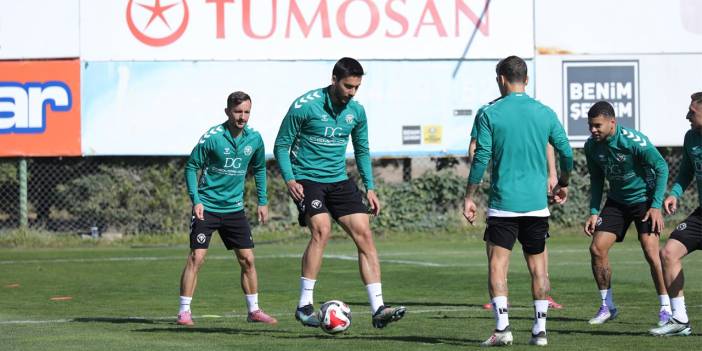 Konyaspor kolları sıvıyor