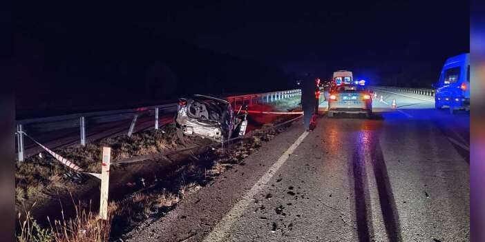 Otostopla bindiği araç takla attı, Yunus Anat öldü