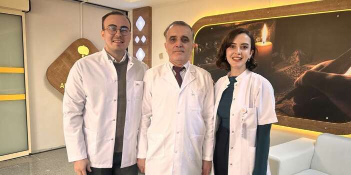 Konya’da baba, kızı ve damadı aynı hastanede