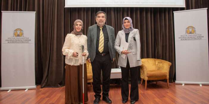 Konya’da engelleri aştılar! Biri milli sporcu, diğeri avukat oldu