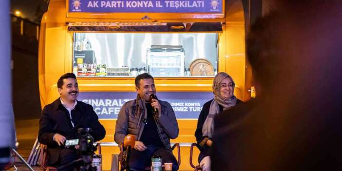 Fatih Özgökçen, Konya’da AK Parti gençliği ile buluştu