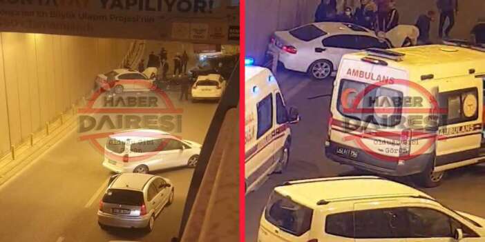 Konya’da alt geçide ters yönden giren sürücü dehşet saçtı