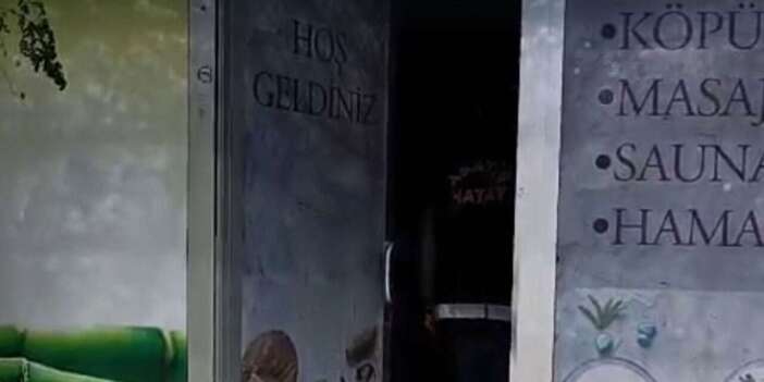 Fuhuş baskınında gizli bölmeden çıkanlar şok etti