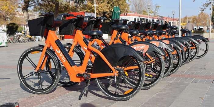 Konya’da ulaşımın yeni hali! Paylaşımlı elektrikli bisiklet dönemi başladı