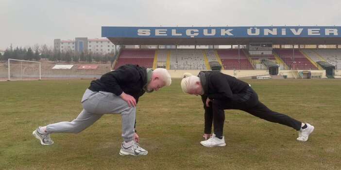 Konya’daki süper ikili, tüm zorlukları birlikte aşıyor