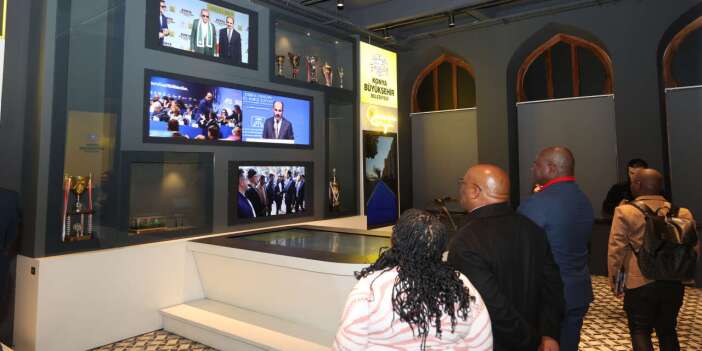 UCLG Eş Başkanı Stofile Şebi Arus için Konya’da